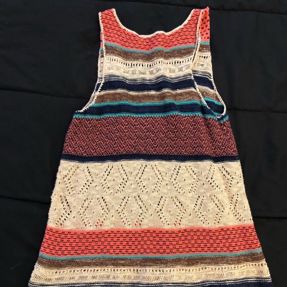 Knit stripped tank top - Picture 3 of 4